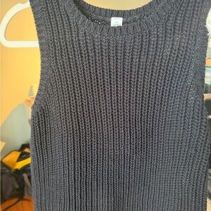 Old Navy black sweater vest